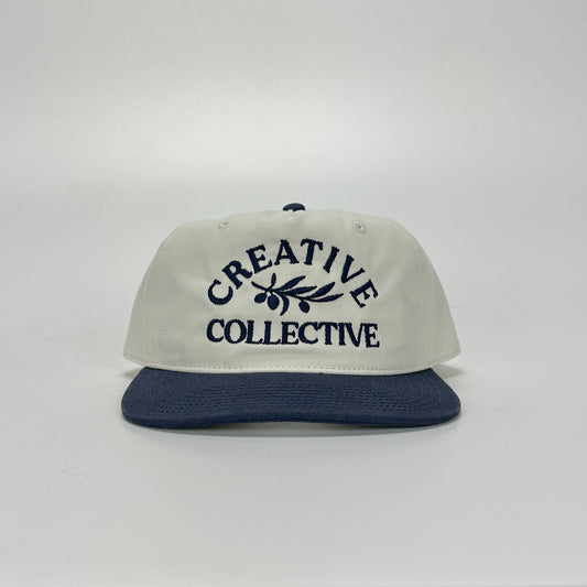 Two Tone Cap Navy