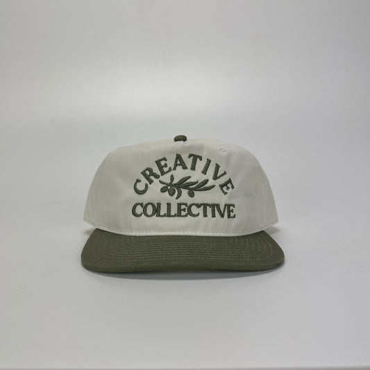 Two Tone Cap Green