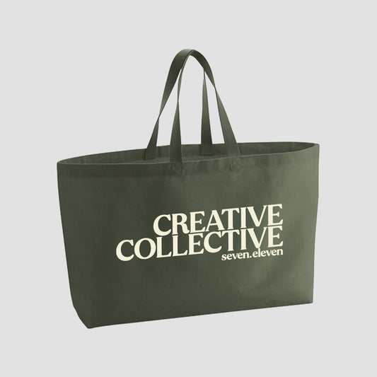 Oversized Canvas Tote Bag
